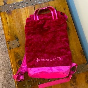 American Girl doll carrier backpack
